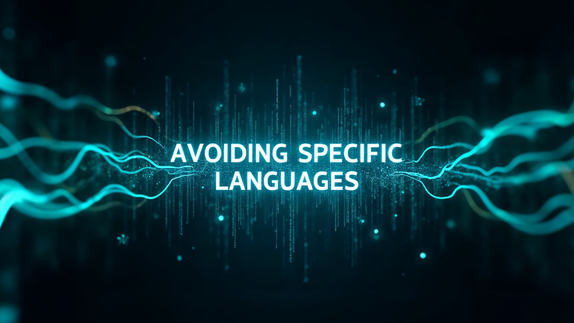 Avoiding Specific Languages in Language Models Using Logit Processors